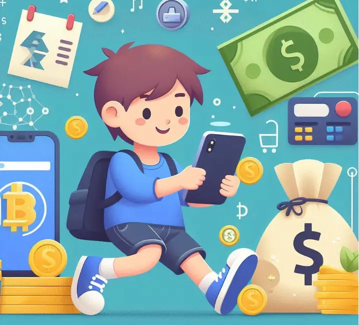 apps for 12 years old to make money